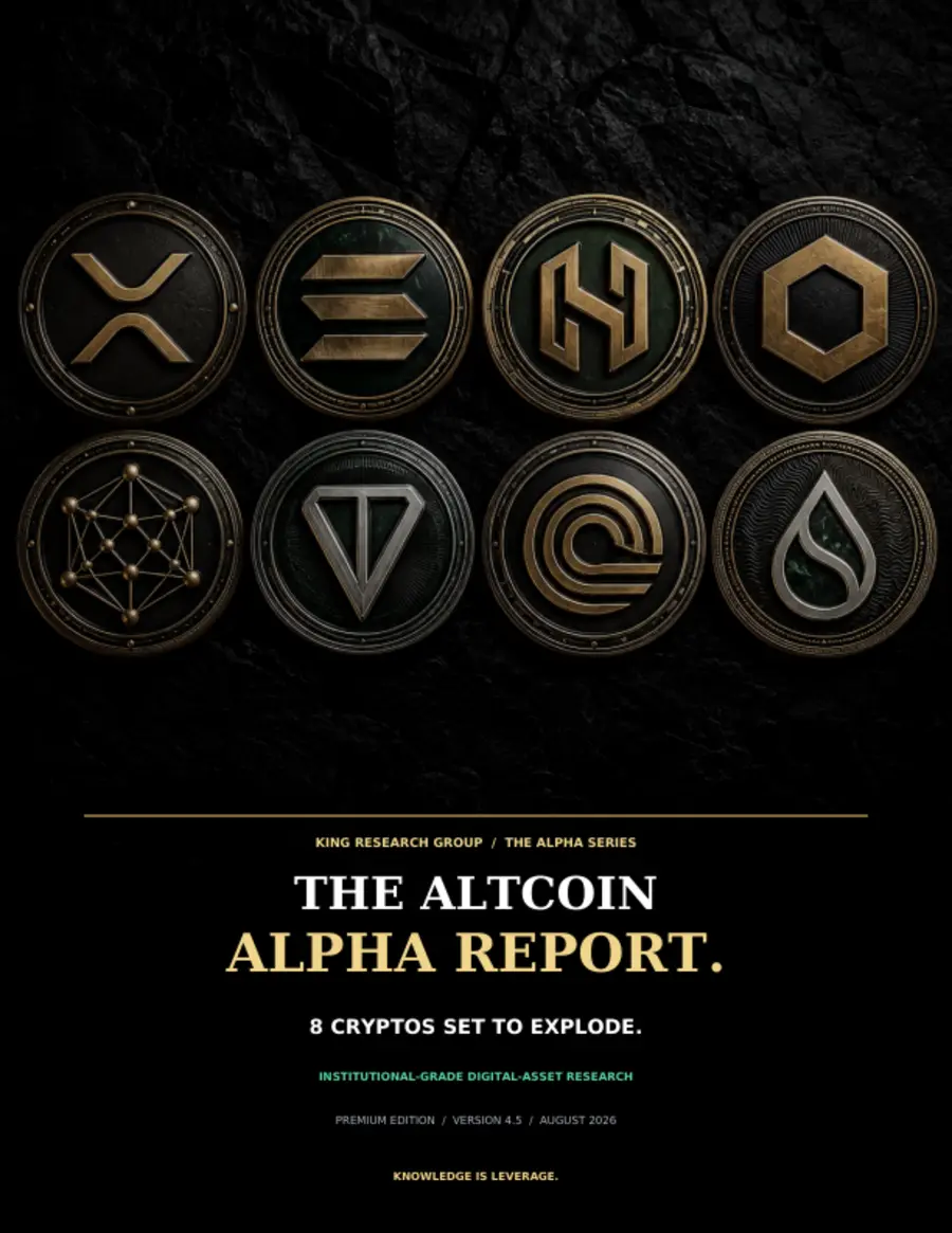 The Altcoin Alpha Report Premium Edition cover
