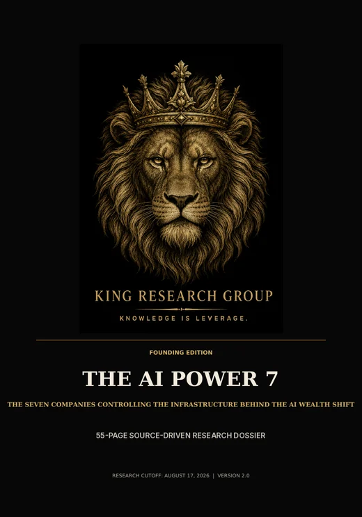 The AI Power 7 — King Research Group Founding Edition 2.0, 55-page source-driven research dossier